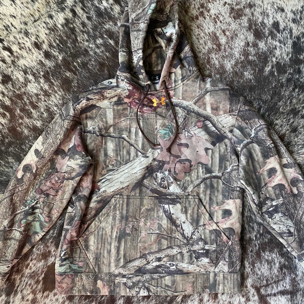 Under Armour camo hoodie